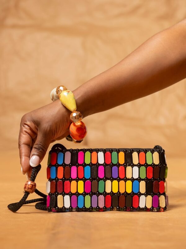 Bolso de mano tipo clutch
