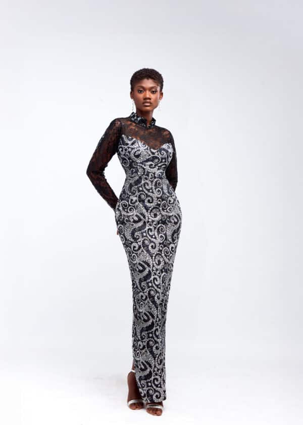 Vestido tubo negro - Imagen 5