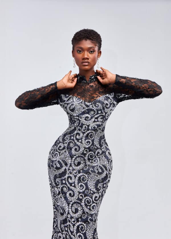 Vestido tubo negro - Imagen 2