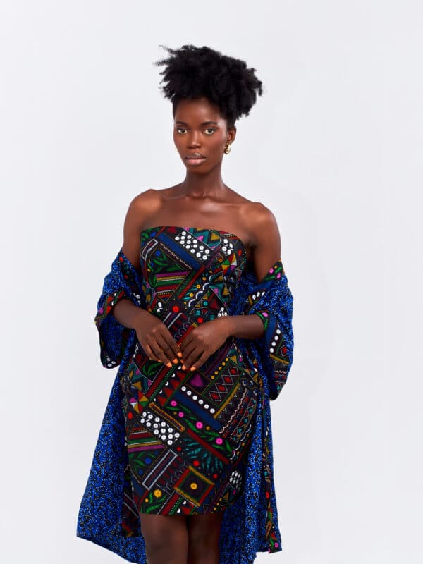 Conjunto de vestido seré