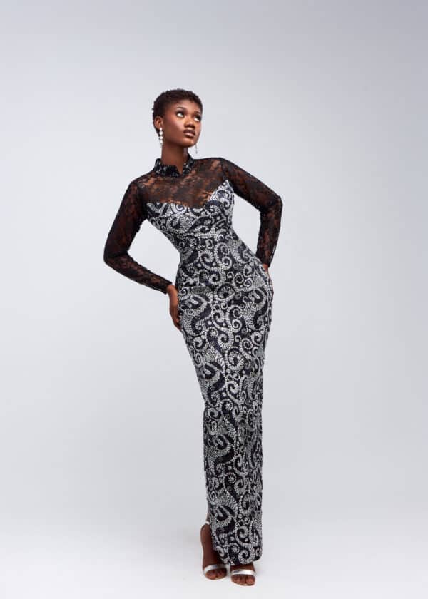 Vestido tubo negro