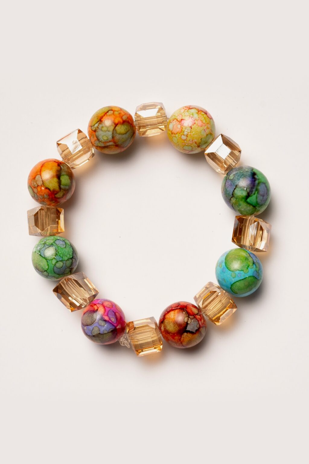 Pulsera Artesanal Mundo de Colores